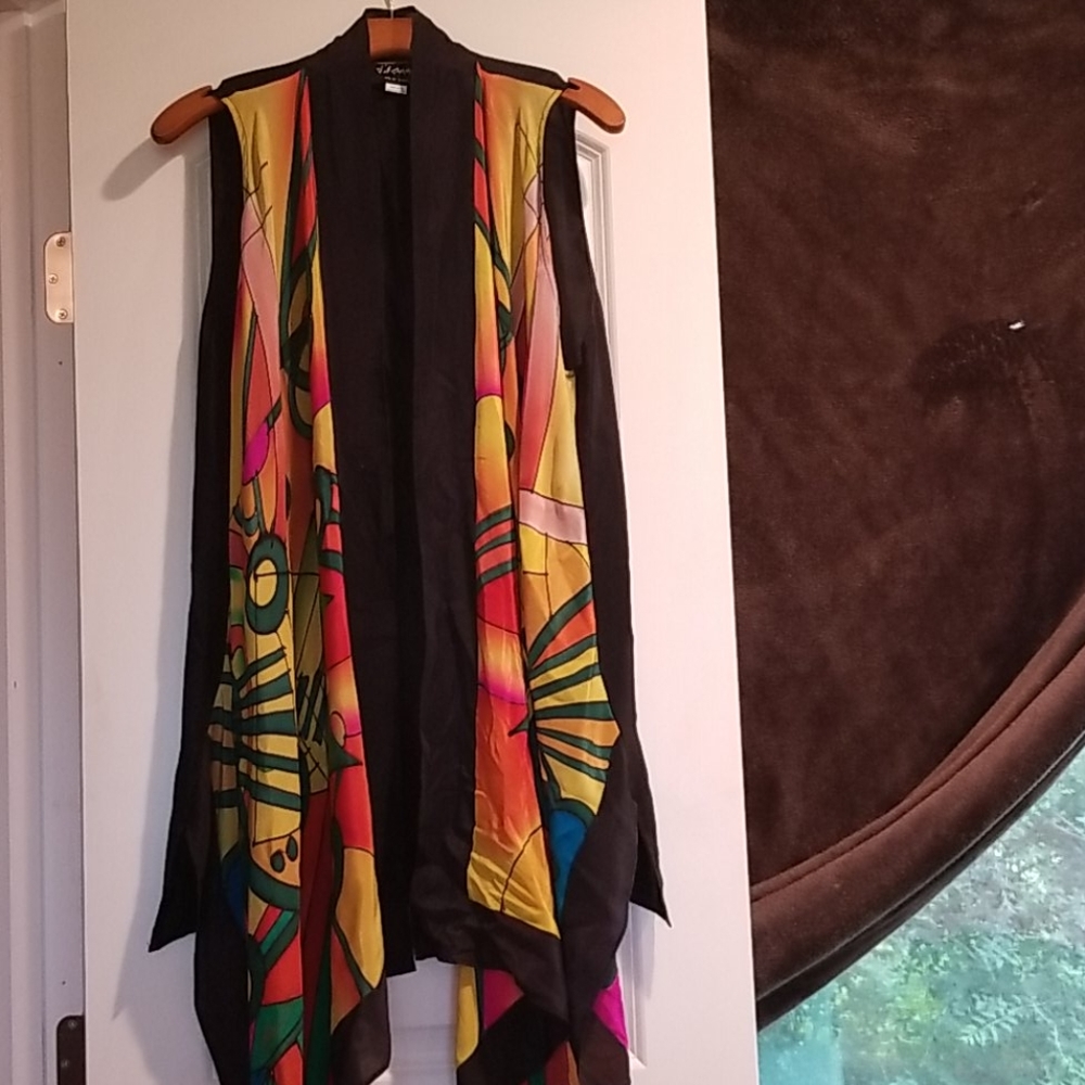 Gently used Sleeveless Kimono